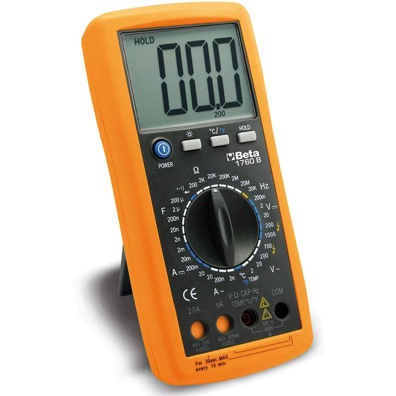 Beta 1760B Digital Multimeter, Battery Powered, Easy to Use
