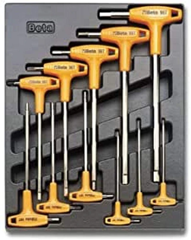 Beta 24240050 Model 2424 T50 11 Tools in Hard Thermoformed Tray