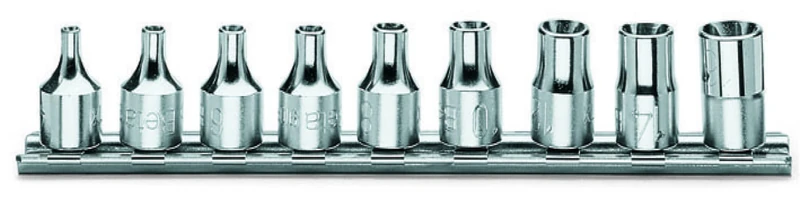 Beta 9100430 Model 910 FTX/SB9 Hand Sockets for Torx Head Screws for Item 910ftx On Support, 3/8 Drive, 9 Pieces - Image 1