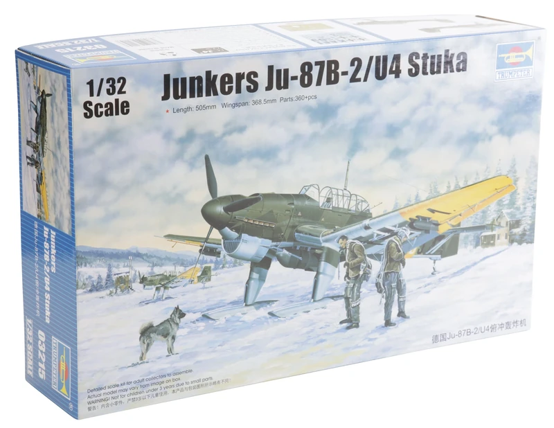 Trumpeter 1: 32 - Junkers Ju 87B-2/U4 Stuka with Skis