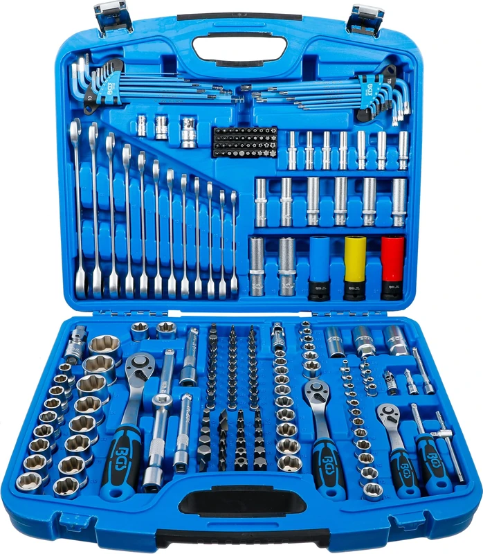 BGS 8820 | Socket Set | 6.3 mm (1/4") / 10 mm (3/8") / 12.5 mm (1/2") Drive | 218 pcs.