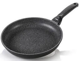 RISOLI Granite Non-Stick Frying Pan Diameter 28 cm, High Thickness, Cast Aluminium and Granite Coating, No Induction, Made in Italy