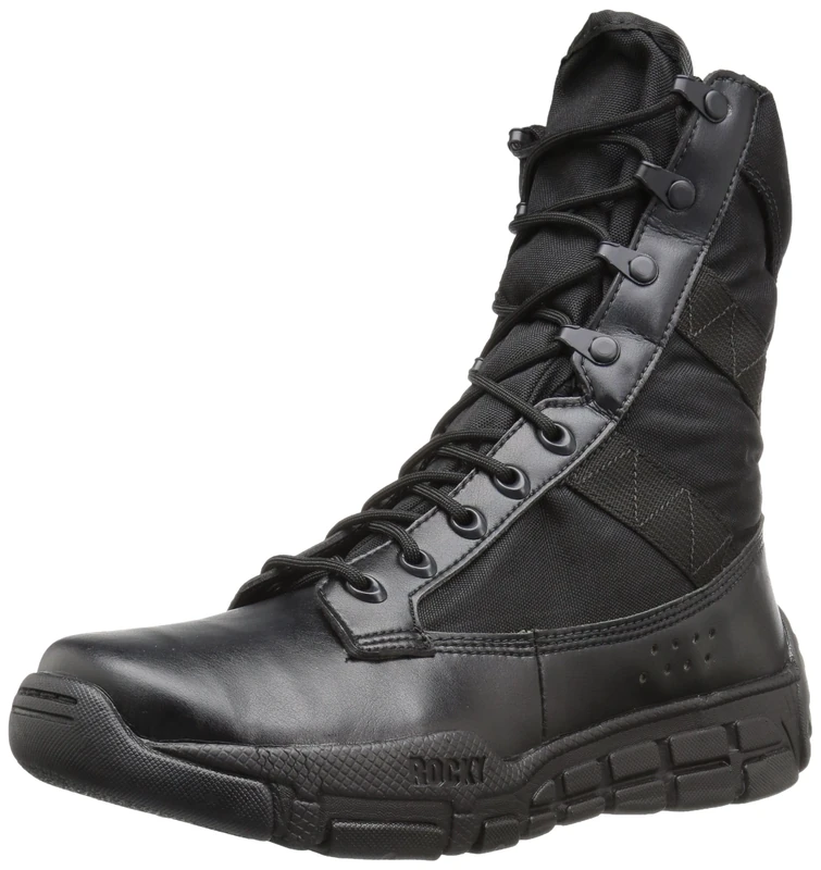 ROCKY Men's RY008 Military and Tactical Boot, Black, 10 UK