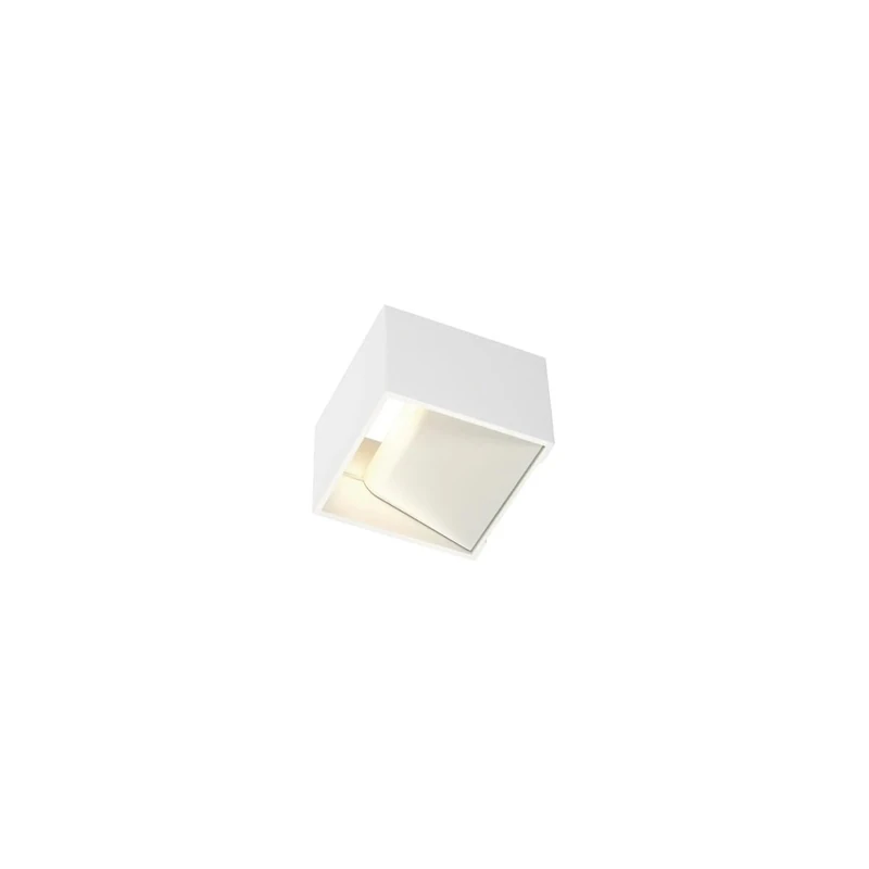 SLV Surface-Mounted Wall Light LOGS in/Internal Wall Illumination, LED spot, Surface-Mounted Light, Wall-Mounted Light, Wall spot / 3000K 2.2W 80lm Grey 45 Degrees - Image 1