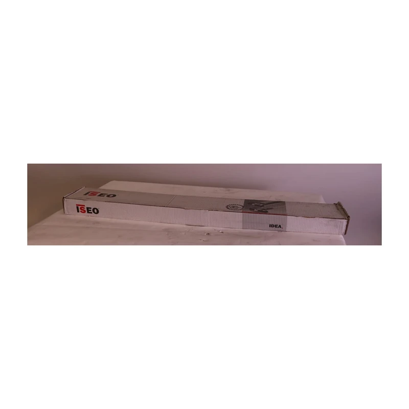 Push Idea 942308455TA 3 Side Points + Top/Bottom ISEO Grey Bar 840 mm – Black - Image 1