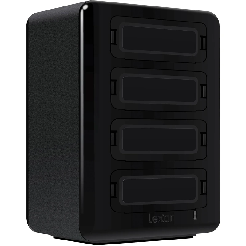 Lexar Professional Workflow HR1 Four-Bay USB 3.0 Reader Hub - Black