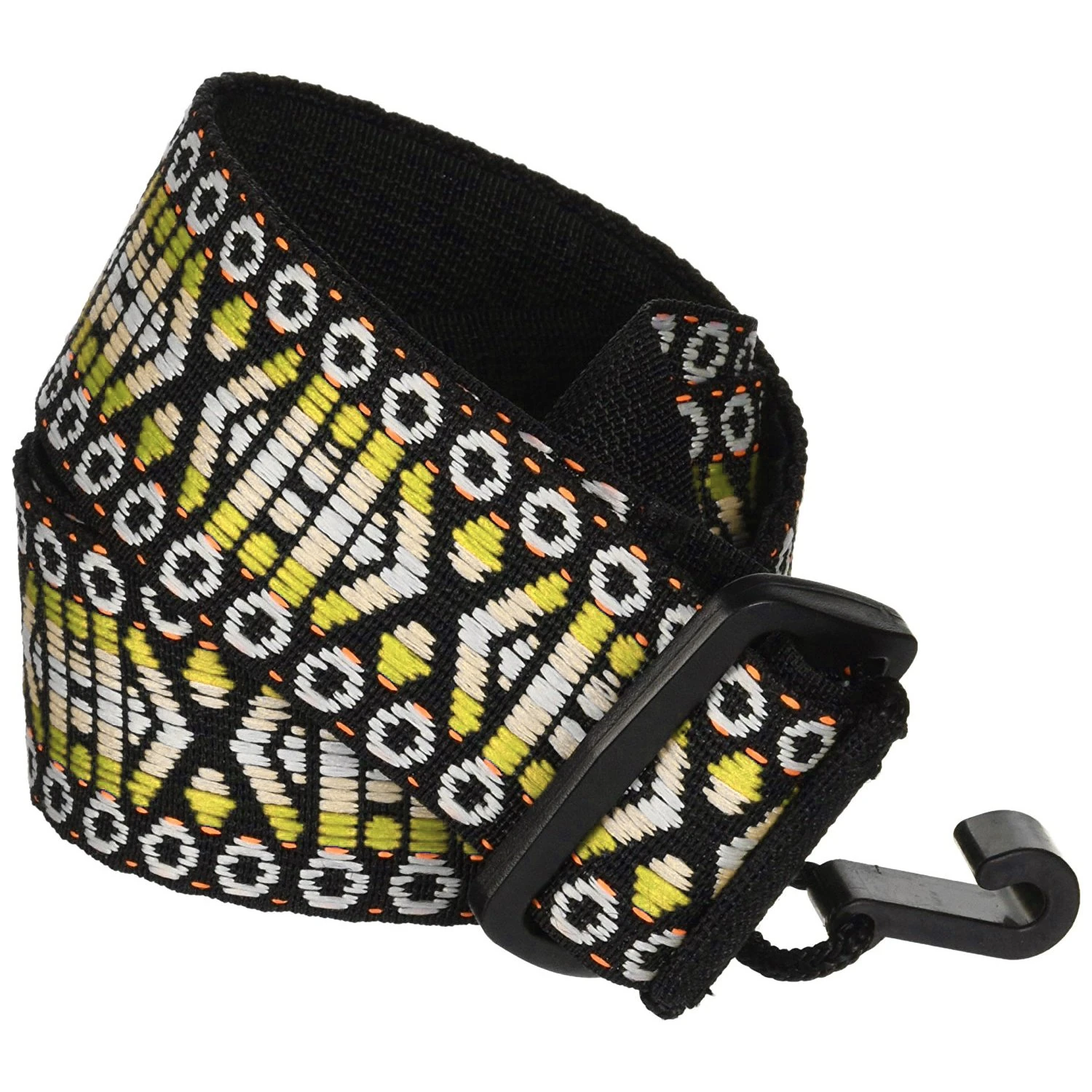 Performance Plus Classical Guitar/Ukulele Strap, Woven Tapestry/Hootenanny Patterns, GS5-YP - Flamingo Sunrise