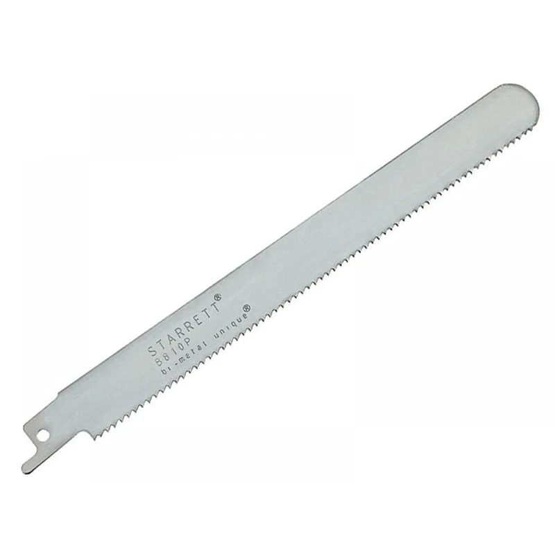 Starrett Reciprocating Saber Saw Blades for Pallet Dismantling & Repairs - 10tpi - 200mm/8-inch - Pack of 250 Blades