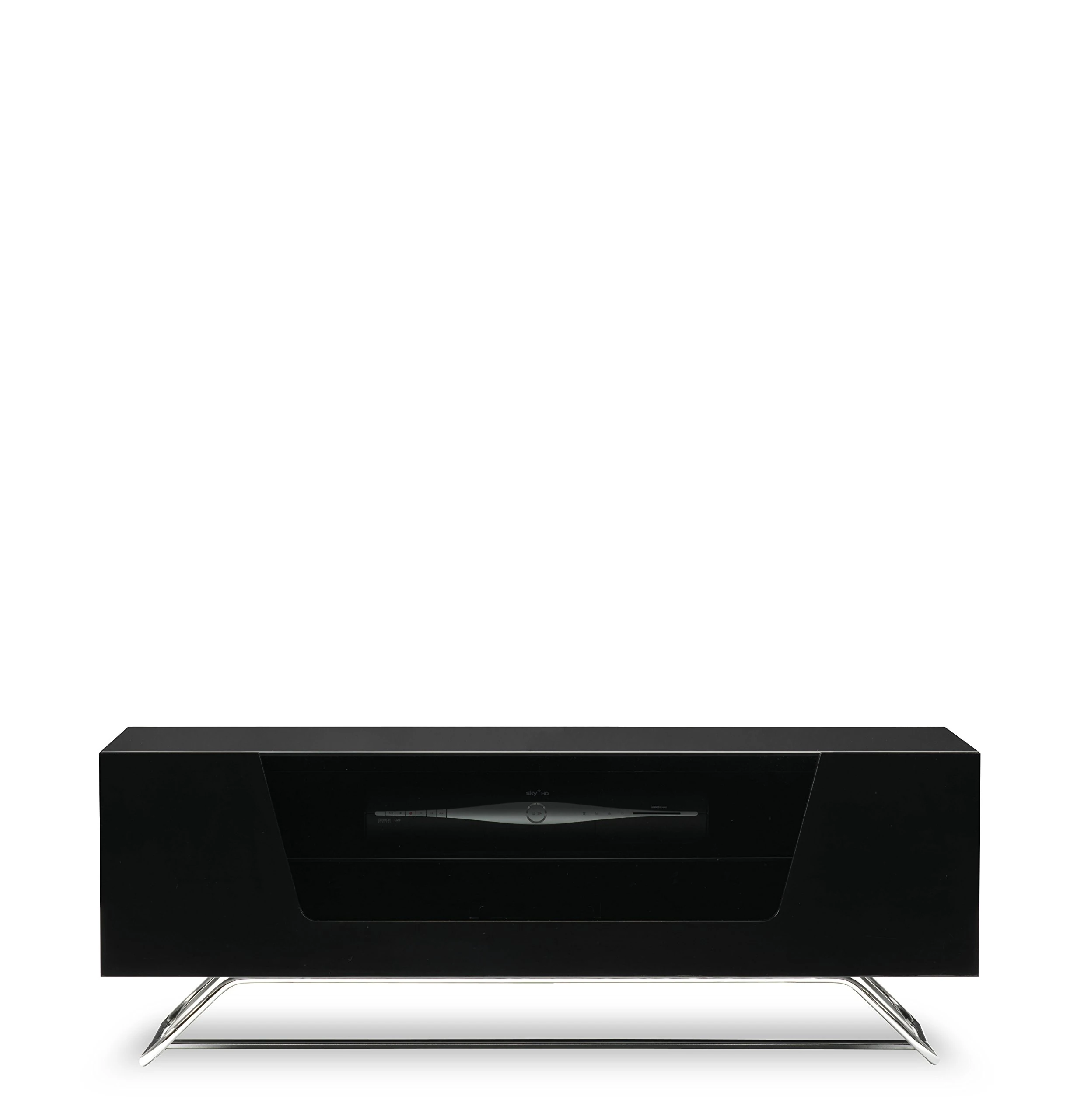 Alphason Chromium 2 1000 TV Cabinet - Black