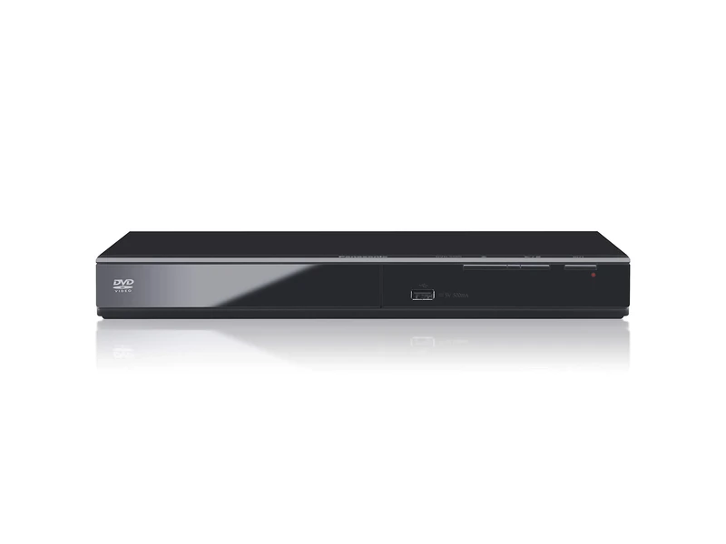 Panasonic DVD-S500EB-K DVD player for TV, Multi Format Playback, USB, CD & MP3 Playback, Photo Slide Show, Power Resume, Dust Proof Compact Design