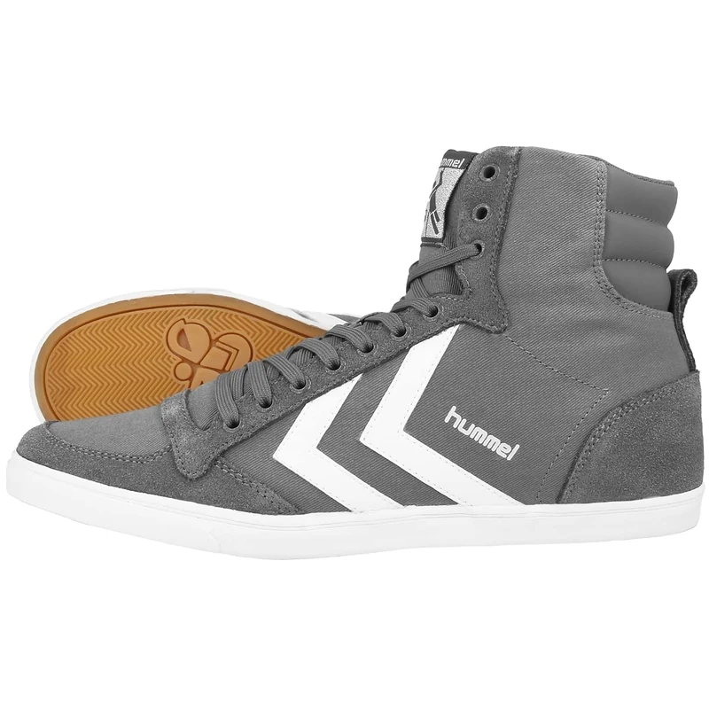 hummel Schuhe Slimmer Stadil High Castle Rock-White (63-511-2651) 48 grau