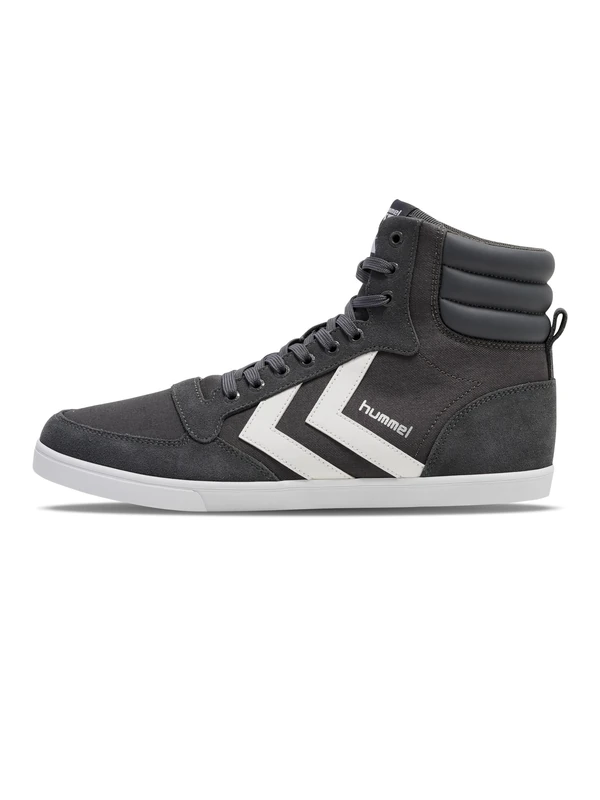 Hummel Unisex Slimmer Stadil High Hi-Top Trainers ,Castle Rock White 63 511 2651,6.5 UK - Image 1