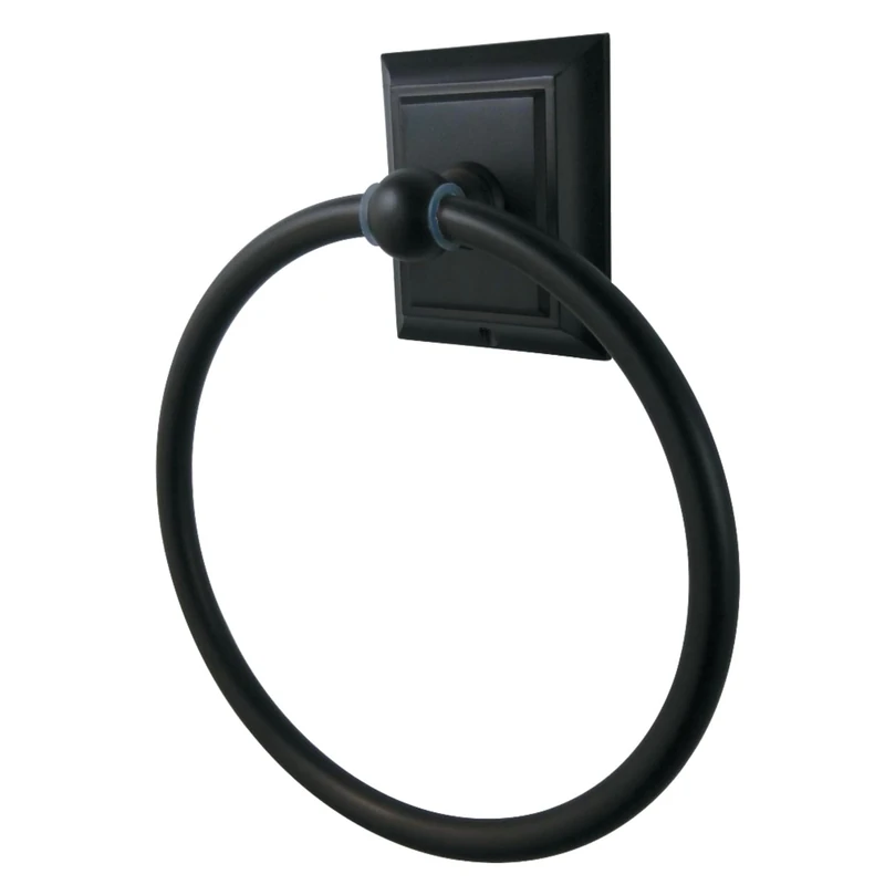 Kingston Brass Millennium Towel Ring, 7.63", Oil Rubbed Bronze