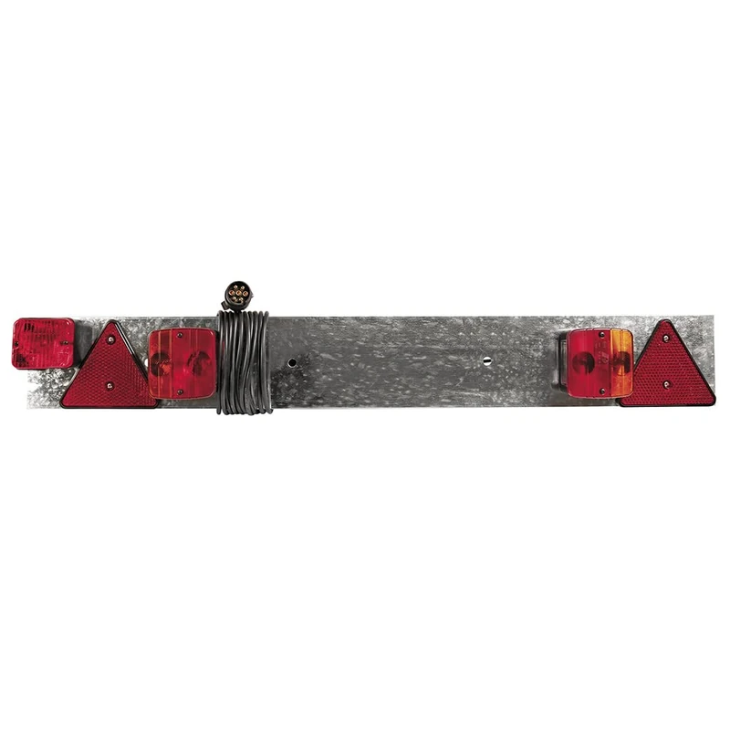 Turbocar T-231240 Galvanised Plate 1.50 m with Fog Light - Image 1