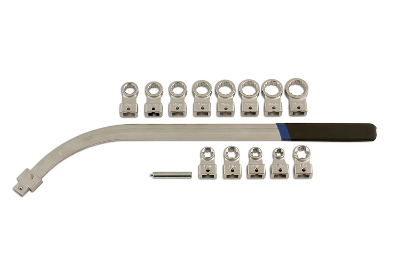 Laser 5696 Belt Tensioner Wrench Set 15pc