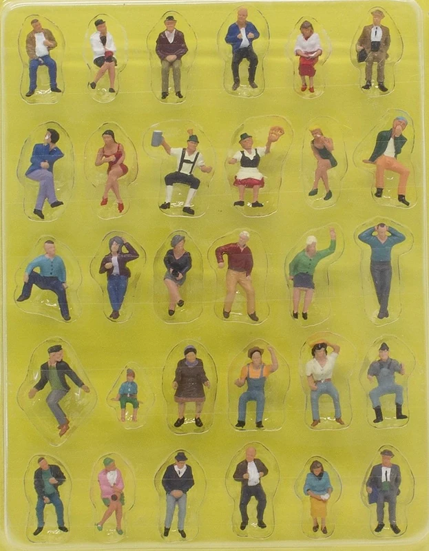 Noch 16045 Mega Economy Set Sitting People Landscape Modelling