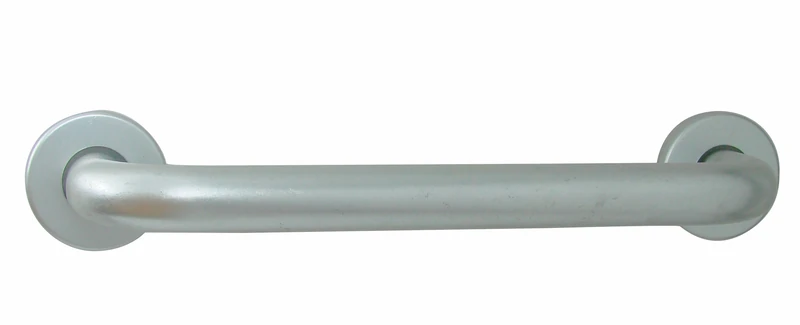 DT 2000 105002 Door Handle Round Pull Pole 256 mm Aluminium Silver