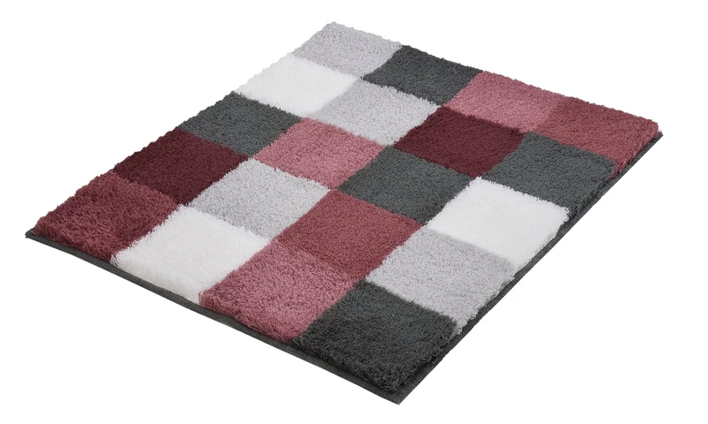 Kleine Wolke "Caro" Bath rug, 55 x 65 cm, Old Rose