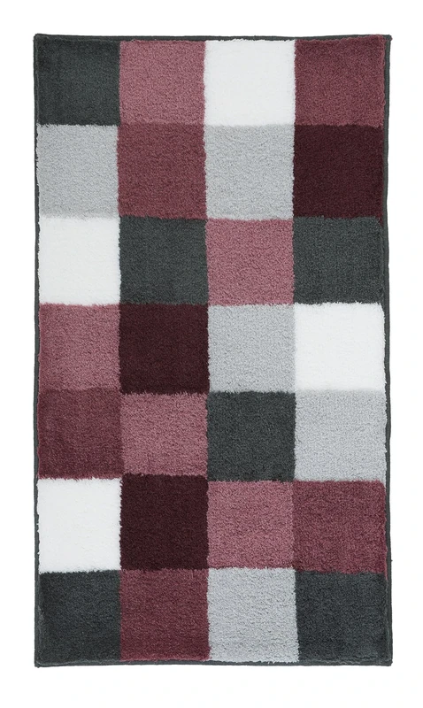 Kleine Wolke "Caro" Bath rug, 60 x 105 cm, Old Rose