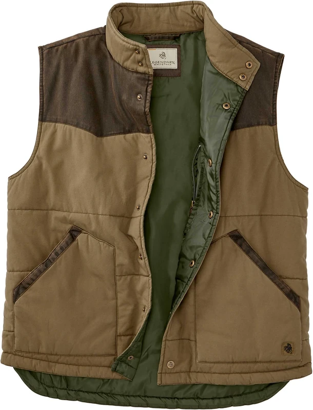 Legendary Whitetails Men's Longhorn Rancher's Vest, Nutmeg, Large