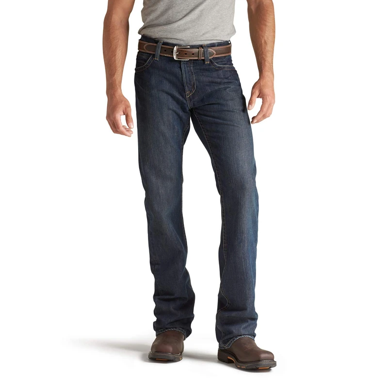 ARIAT Men's Flame Resistant M4 Low Rise Boot Cut Jean-dotd, Shale, 38W x 36L
