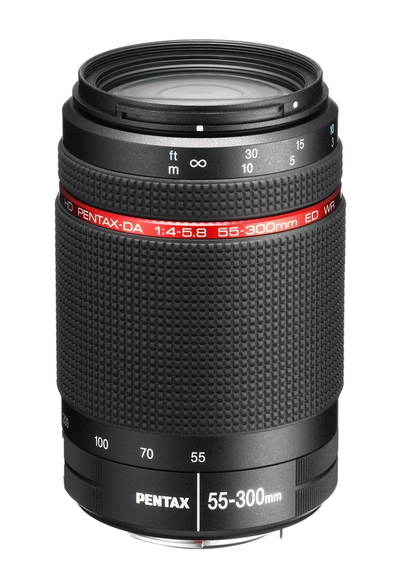 Pentax 22270 DA 55-300mm F4-5.8 ED WR Lens, Black - Image 1