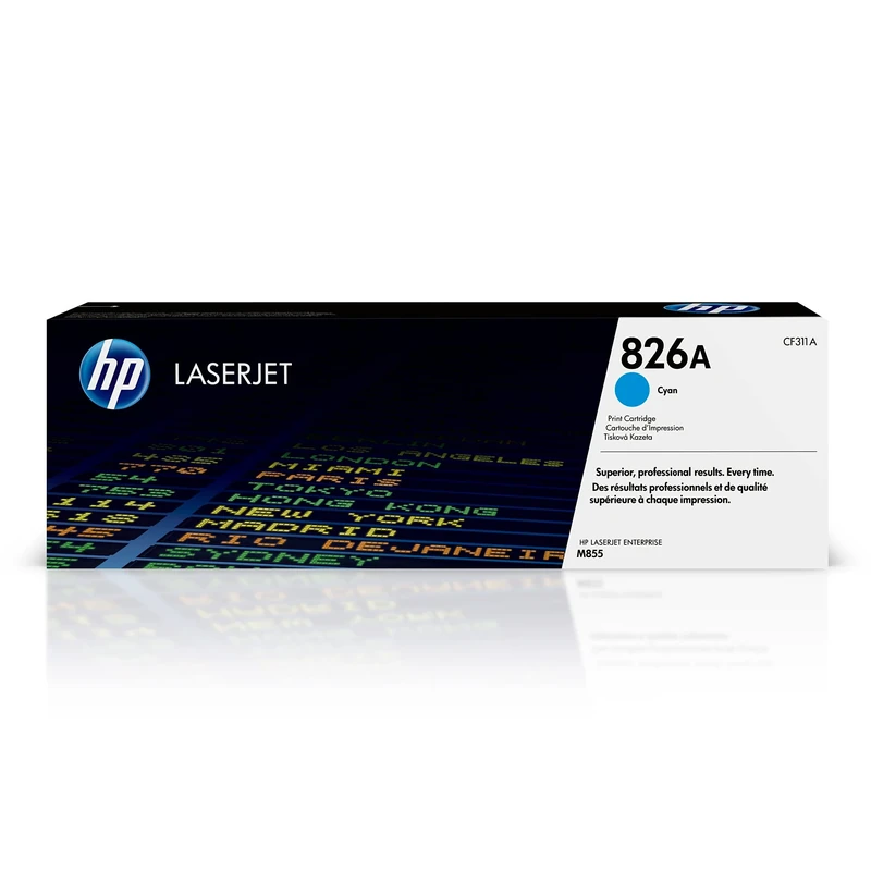 HP CF311A 826A Original LaserJet Toner Cartridge, Cyan, Single Pack