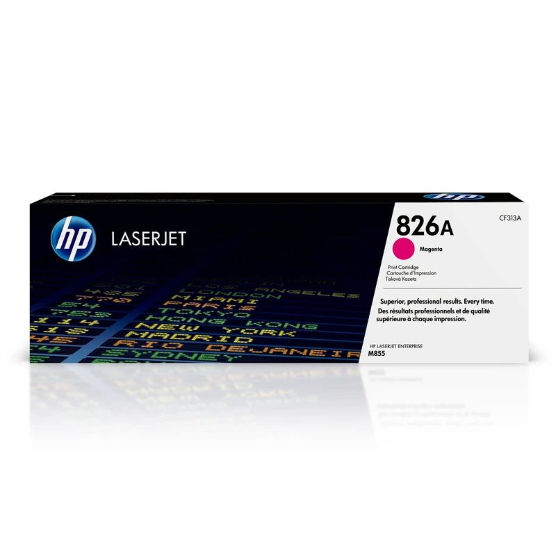 HP CF313A 826A Original LaserJet Toner Cartridge, Magenta, Single Pack