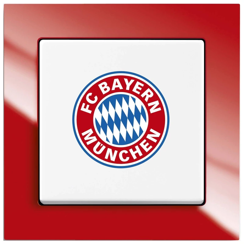 Busch-Jaeger Double-Throw Switch 2000/6UJ/03 Fan Switch FC Bayern Munich 1012 2201