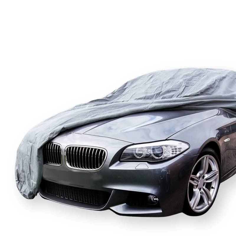 Simply WCC3 Large Fully Breathable Car Cover – Water Resistant – Ultrasonic Welded Seams – Lightweight & Durable – Multiplayer Woven Material – Secure Fit with Elasticated Hems - Image 1
