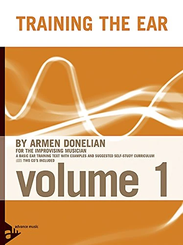 Training The Ear Vol.1 - for the improvising Musician - method with CD - 2 CDs included - [Language: English] - (ADV 16300)