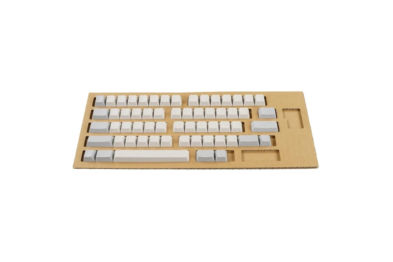 PFU HHKB Professional Series Key Top Set, White, Non-Engraved, 60 Keys, USB, Touch Typing Aid