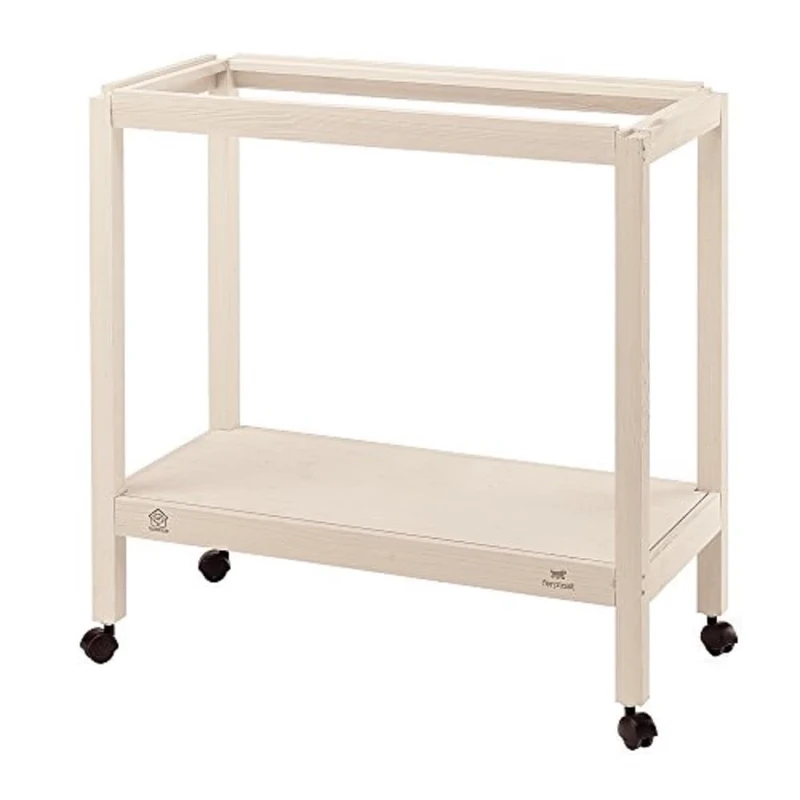 Ferplast Stand Giulietta 5 Bird Cage Wooden Stand, 69 x 34.5 x 70 cm