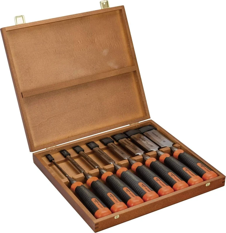 434-S8 Bevel Edge Chisel Set, 8 Piece