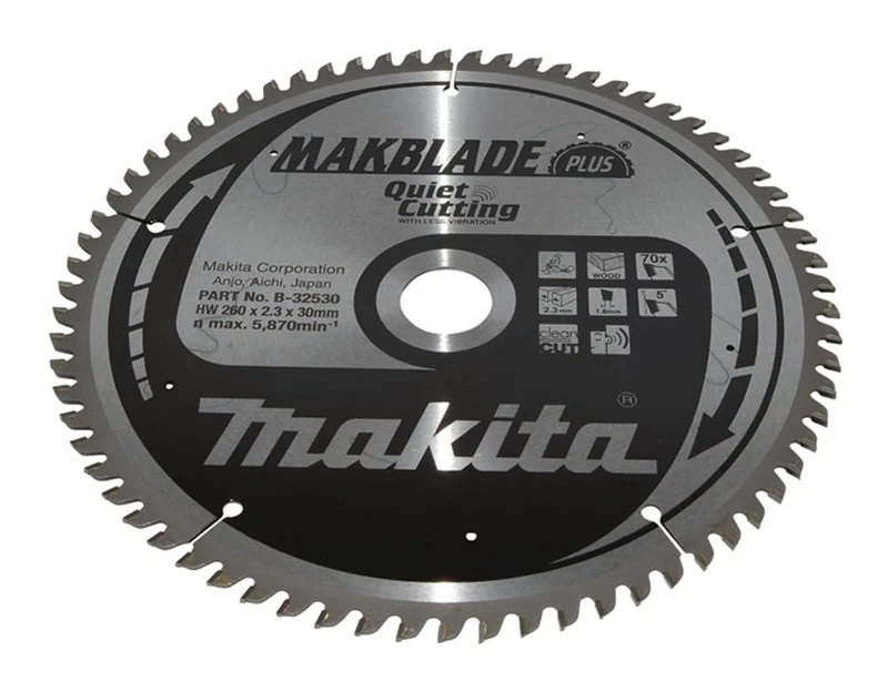 Makita B-32530 Makblade Plus 260x30x70T