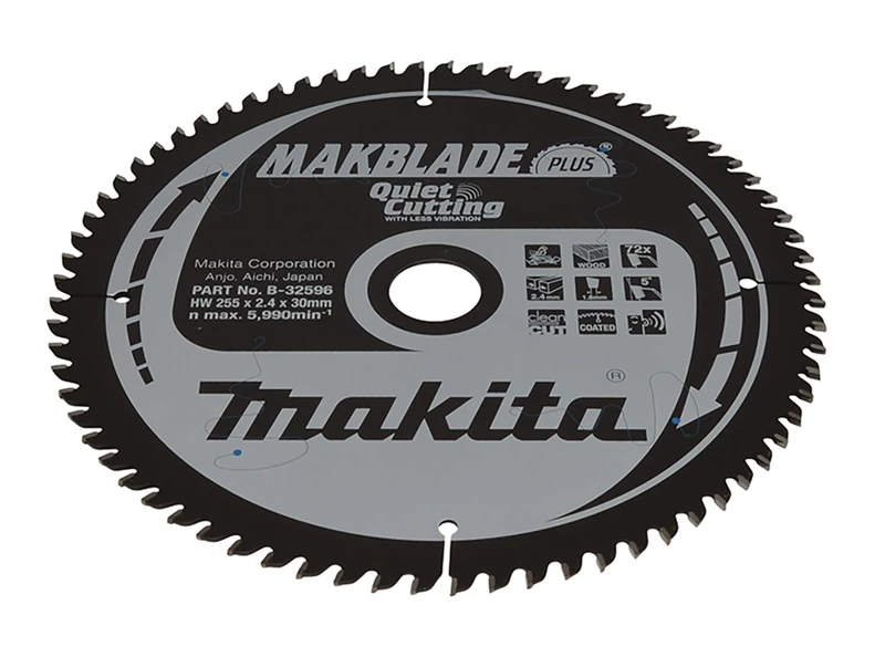 Makita B-32596 Makblade Plus 255x30x72T