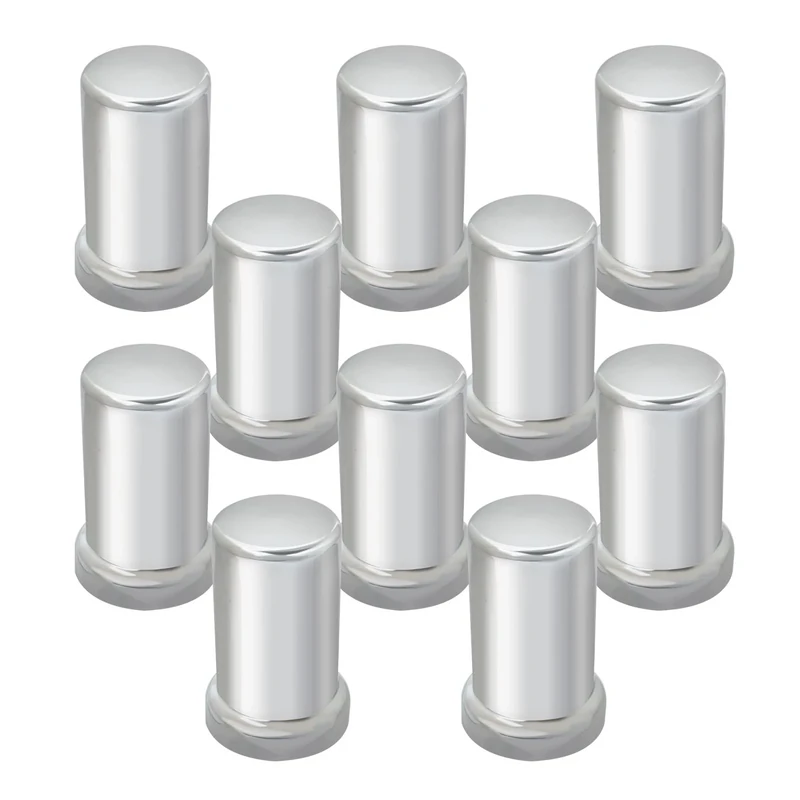 GG Grand General 10261SP 33 mm X 3-3/8 Inches Chrome Plastic Tube Screw-On Nut Cover with Flange