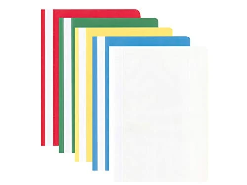 Kangaro File Folder A4 PP Shrumpf Pack of 5 Assorted Colours