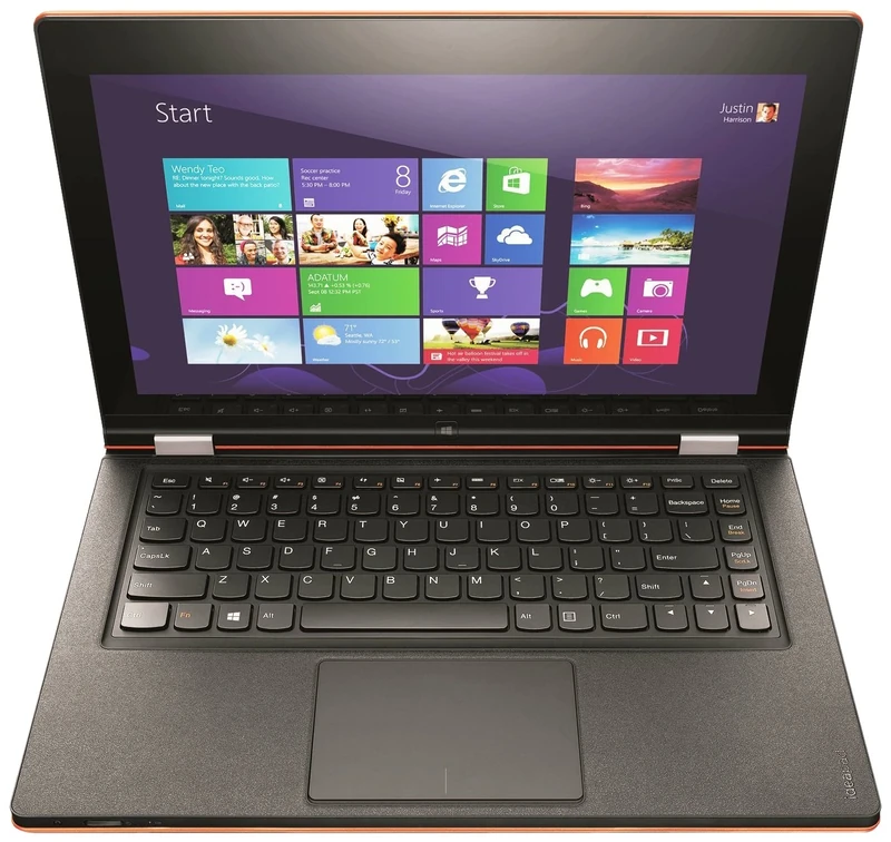 Lenovo Yoga 11s 11.6-inch Touchscreen Ultrabook - (Orange) (Intel Core i3 3229Y 1.4GHz Processor, 4GB RAM, 128GB SSD, LAN, WLAN, Integrated Graphics, Windows 8 Home Premium)