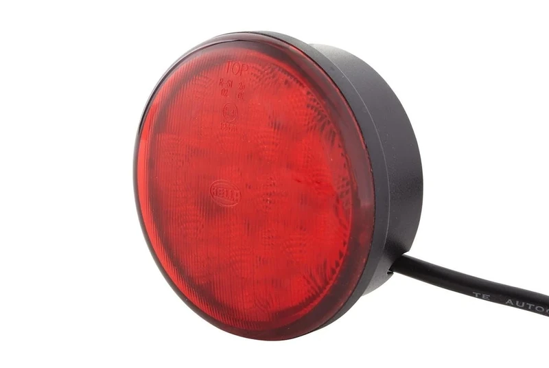 HELLA 2SB 959 010-301 Rearlight - LED - 24V - mounting/Bolted - Lens Colour: Red - Cable: 2500mm - Plug: open cable ends - left/right - Quantity: 1