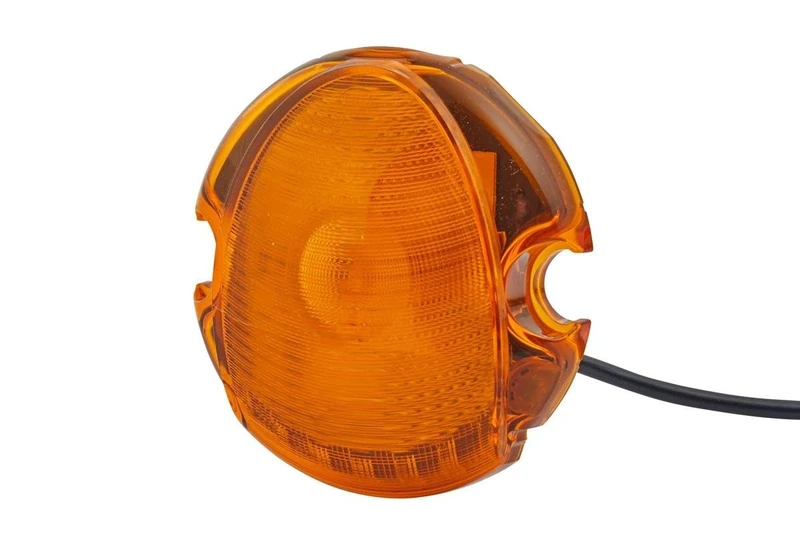 HELLA 2BA 959 822-601 Direction Indicator - EuroLED - LED - 12/24V - mounting/Screw Connection - Lens Colour: Yellow - Cable: 2500mm - Plug: open cable ends - Rear - Quantity: 1