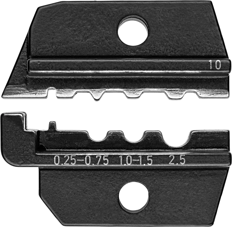 KNIPEX Crimping Die for Non-Insulated Tube and Crimp Cable Lugs and Non-Insulated Butt and Crimp Connectors in Accordance with Din 46341, 97 49 10