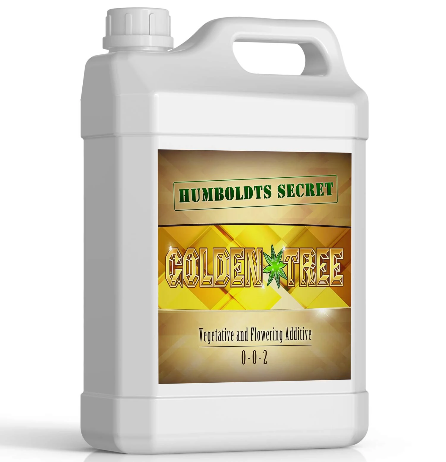 Humboldts Secret Golden Tree Liquid Plant Food | Enhances Growth Indoors or Outdoors | All-in-One Plant Nutrients for Vegetables, Trees, Flowers, Fruits, Roses, Lawns, Tomatoes | 64 Ounce