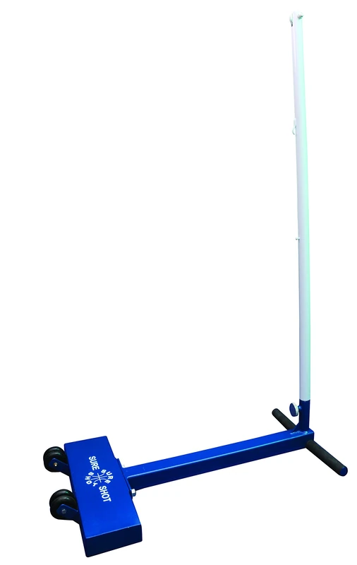 Sure Shot Educational Wheelaway Badminton Posts, White, 33 kg