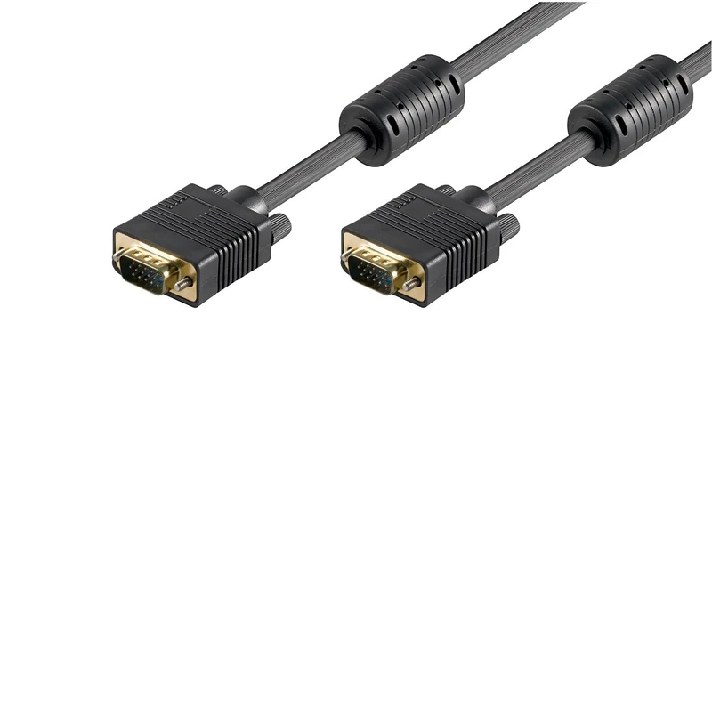 Ewent ew-110107 SVGA/VGA Cable, Black 1.8 metri black
