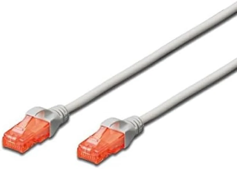 Ewent Patch CABLE CAT 6 U/UTP Lead 24/7 (2 X RJ45 20 M Grey