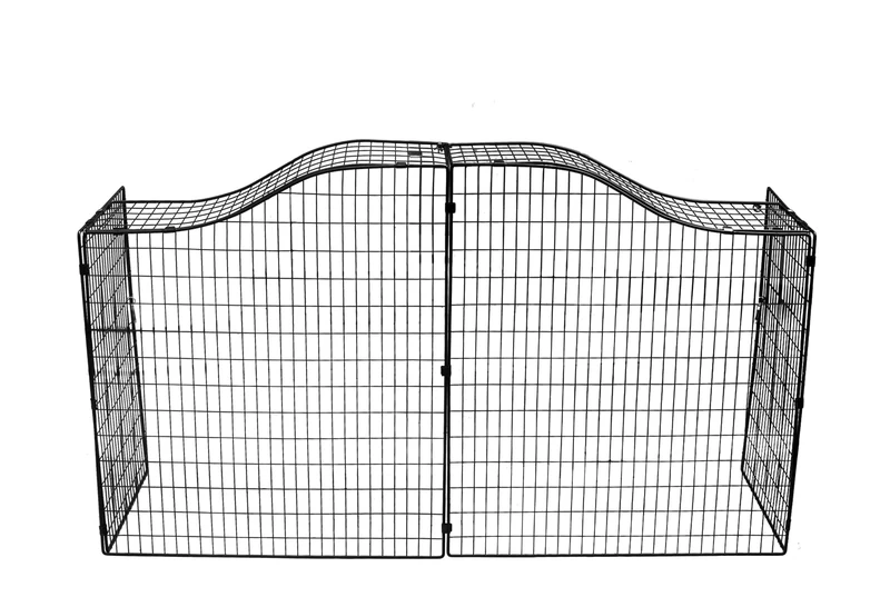 Safetots Designer Shaped Fireguard, Premium Child & Pet Safety Barrier for Fireplaces, 144cm Width, Easy Install, Baby and Toddler Safety Fire Guard