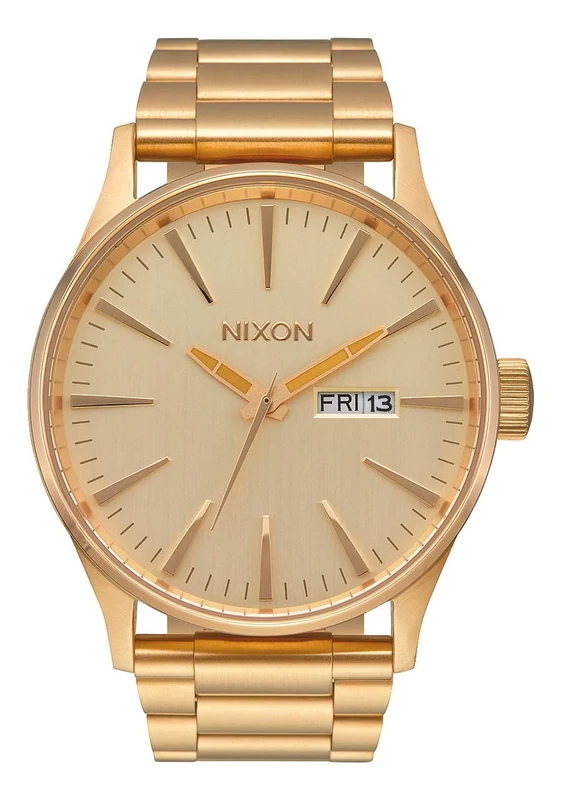 NIXON Men's Analogue Quartz Watch with Leather Strap A356-502-00