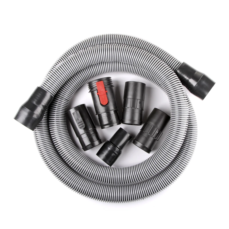 WORKSHOP Wet/Dry Vacs Vacuum Accessories, 1-7/8-Inch x 10-Feet Heavy Duty Contractor WS17823A Wet/Dry Vac Hose for Wet/Dry Shop Vacuums