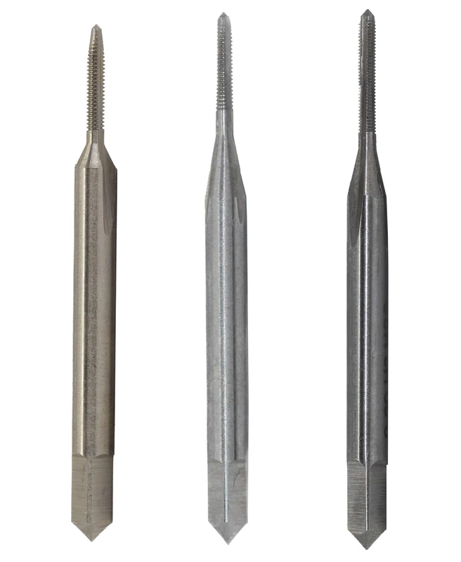 Drill America m3 x .5 High Speed Steel 3 Flute Hand Tap Set, DWT Series